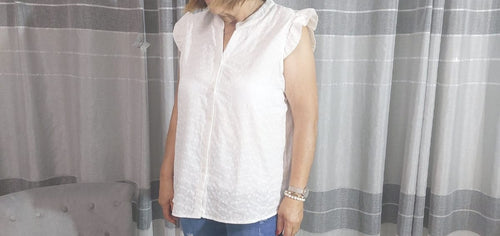 Chemise sans manche BLANCA